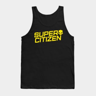 Super Citizen Helldivers 2 Skull Logo Tank Top